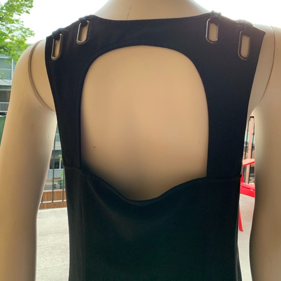 Free People little black dress with cut-out back. - Picture 5 of 6